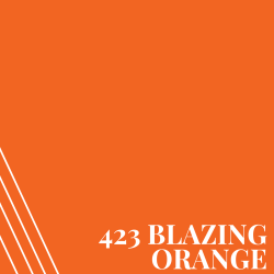 423 Blazing Orange